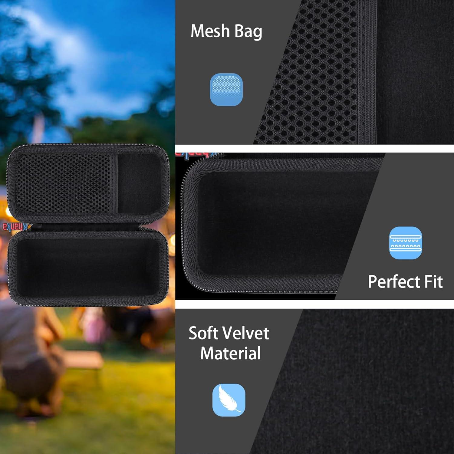 Funda Dura Khanka para Altavoz Bluetooth Sonos Roam 2 - Negro