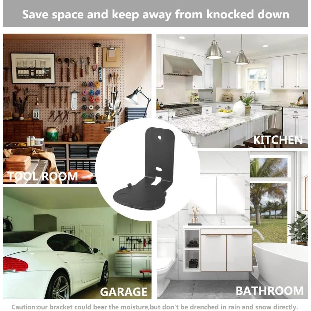 Soportes de Montaje en Pared EMATECH para Sonos Roam - Negro