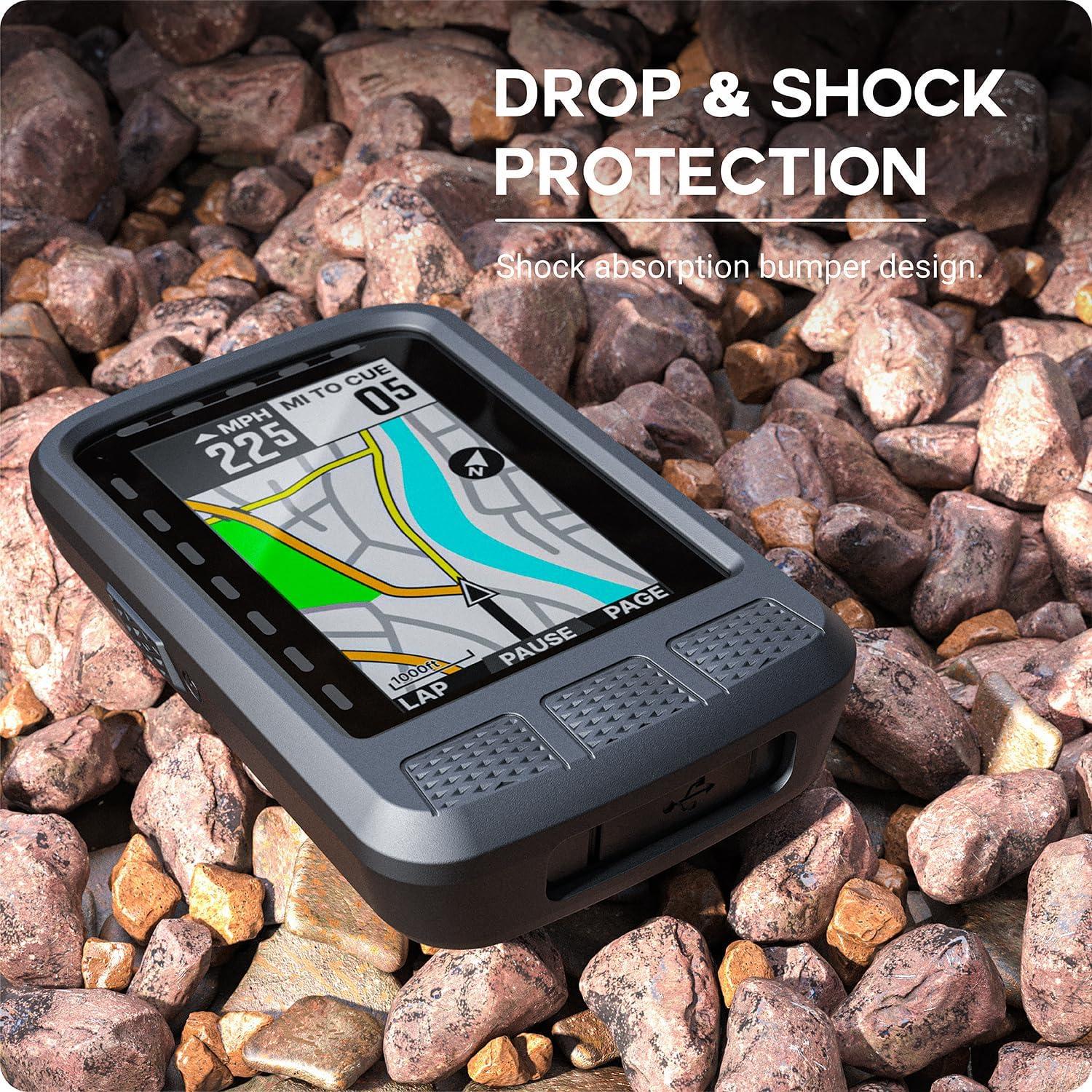 Funda de Silicona TUSITA para Wahoo ELEMNT ROAM V2 - Protección Completa