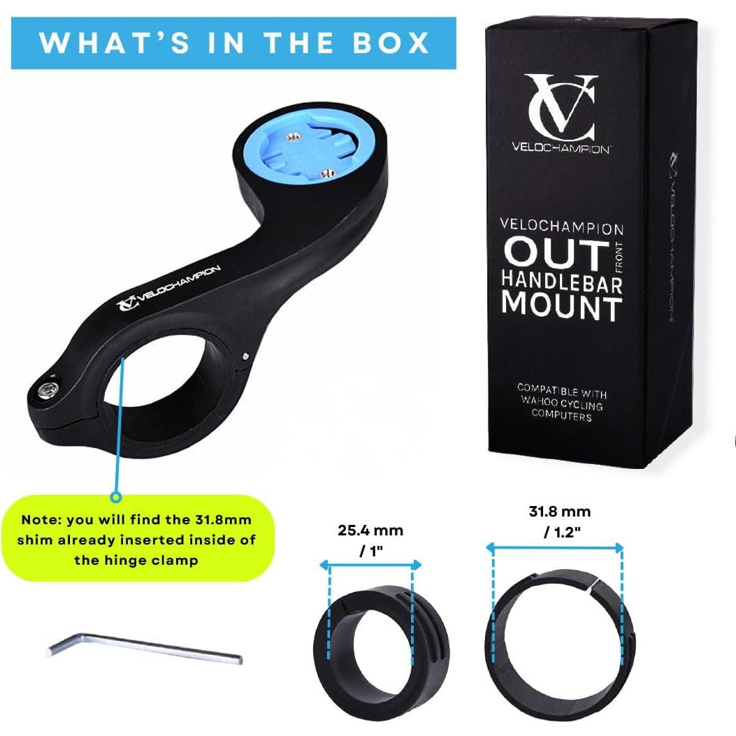 Soporte de Manillar VeloChampion 1809 para Computadoras Wahoo