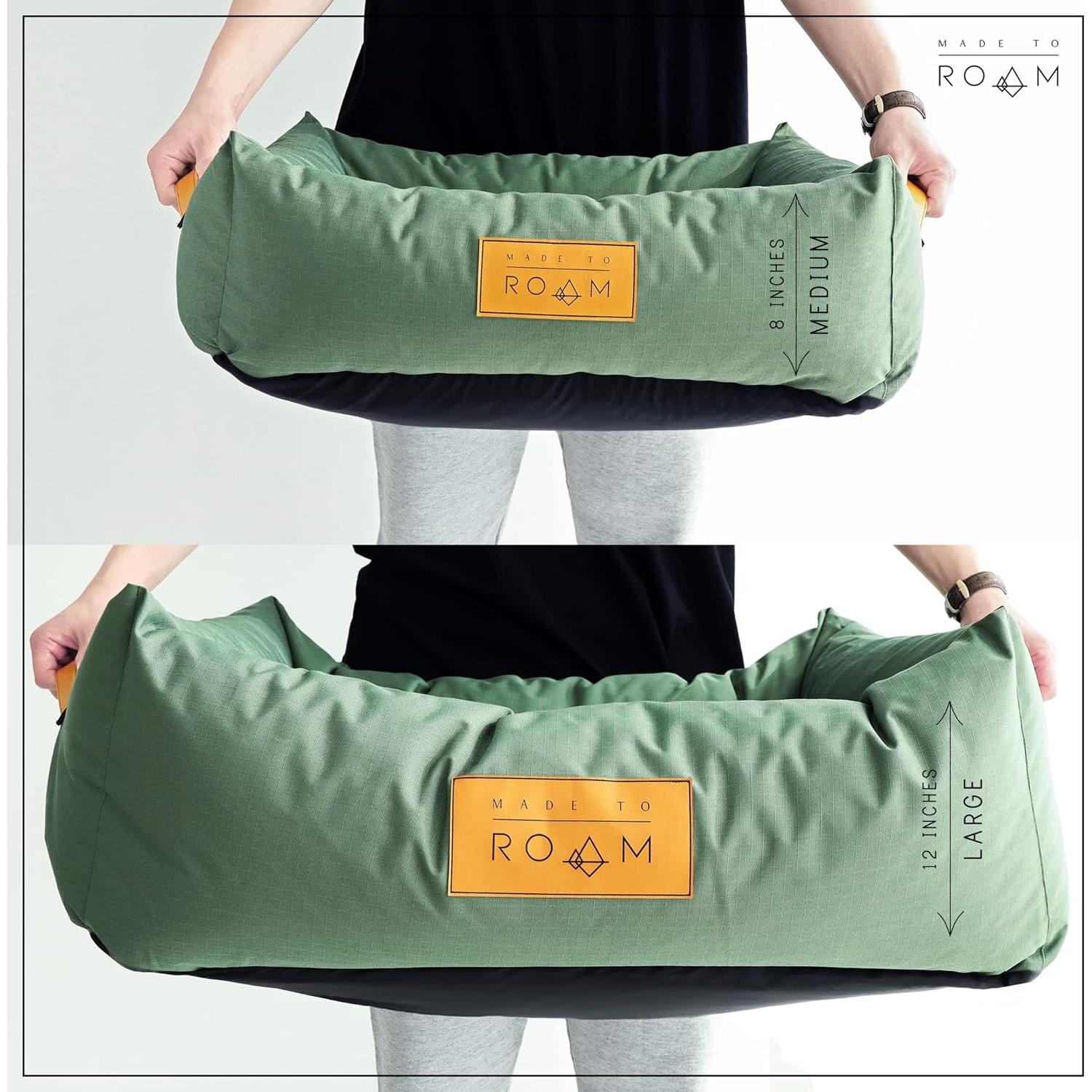 Cama para Perros Mediana Made to Roam - Tela Oxford Resistente al Agua