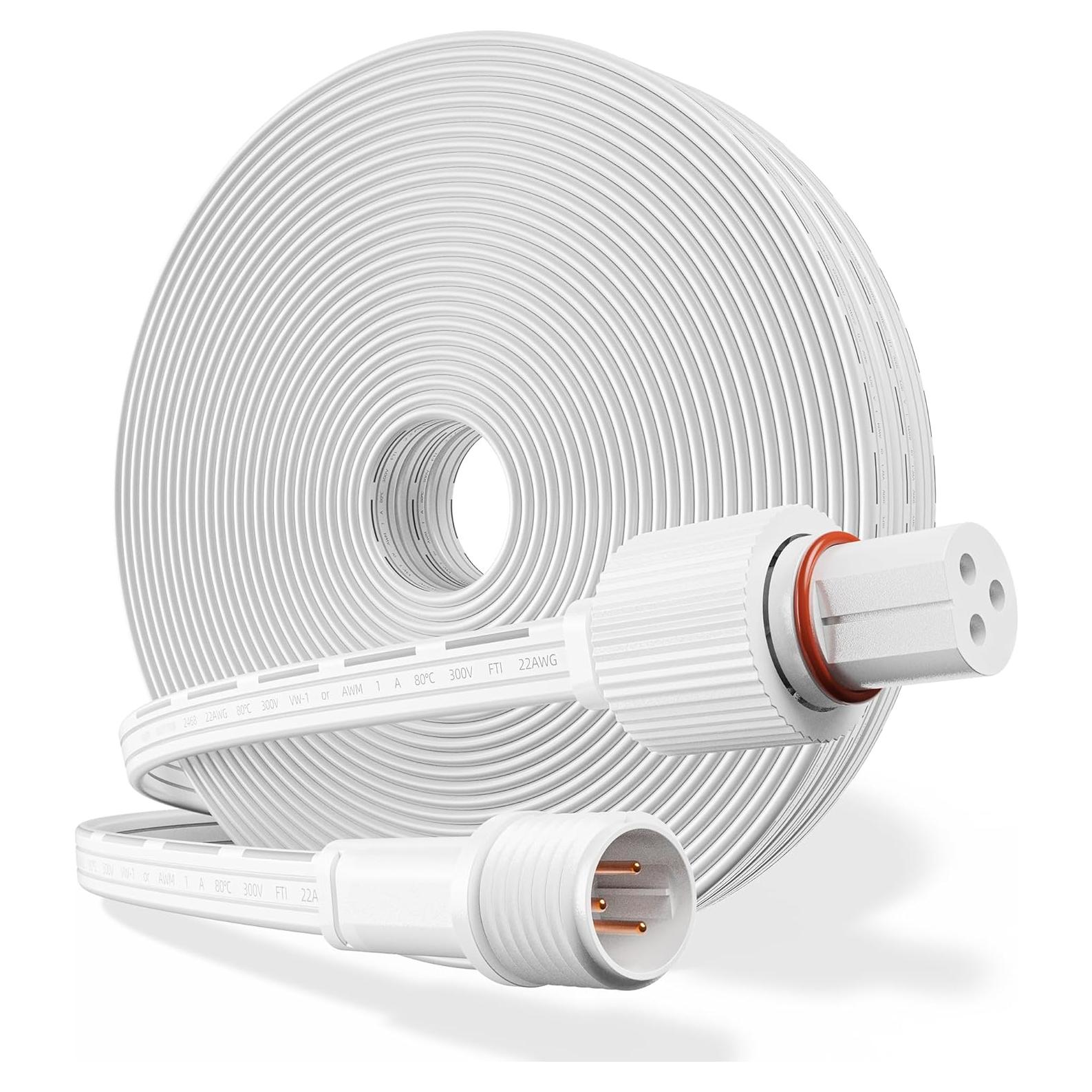 Cable de Extensión de 3m Govee IP68 para Luces Exteriores