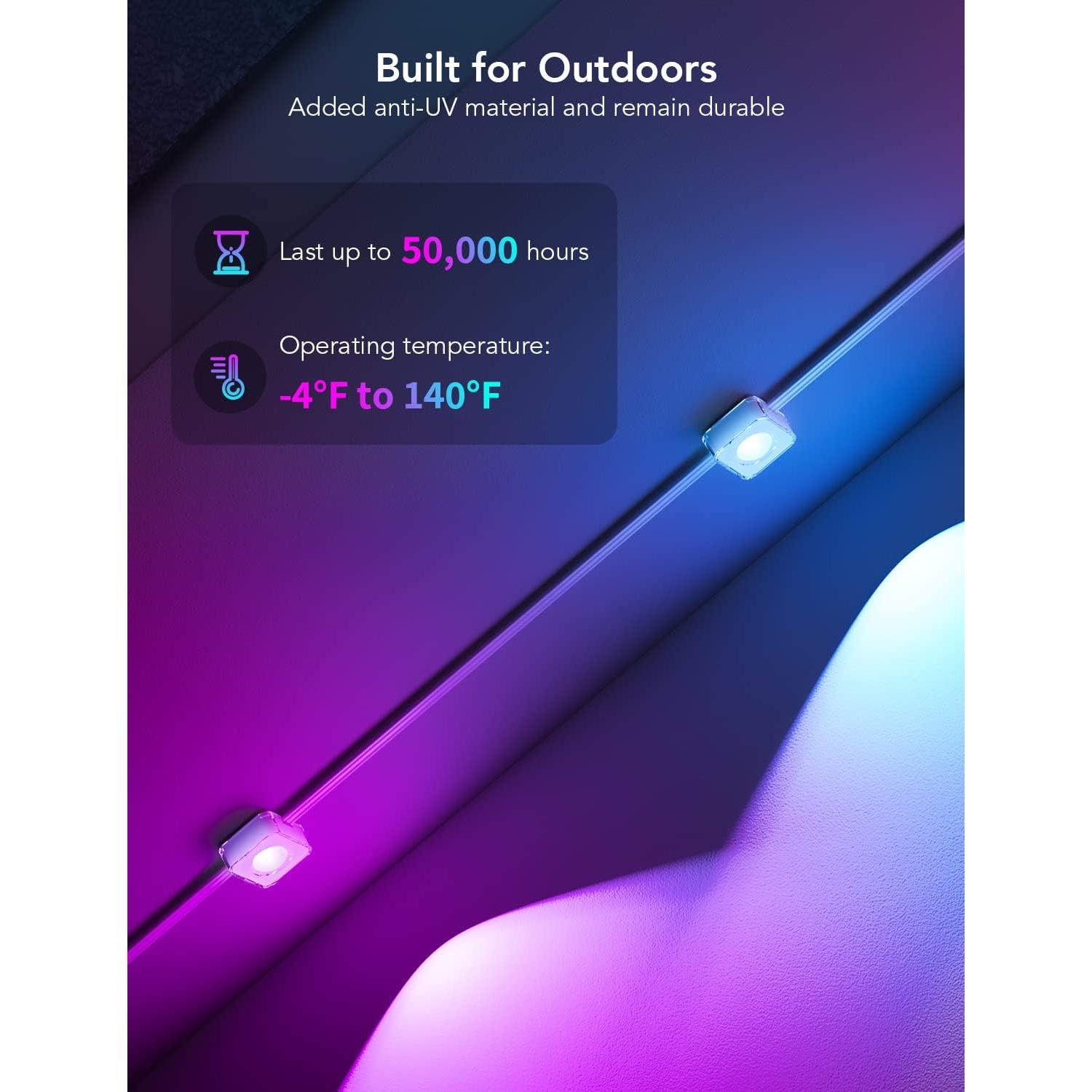 Clips de Tornillo Govee para Luces Exteriores - 150 Piezas