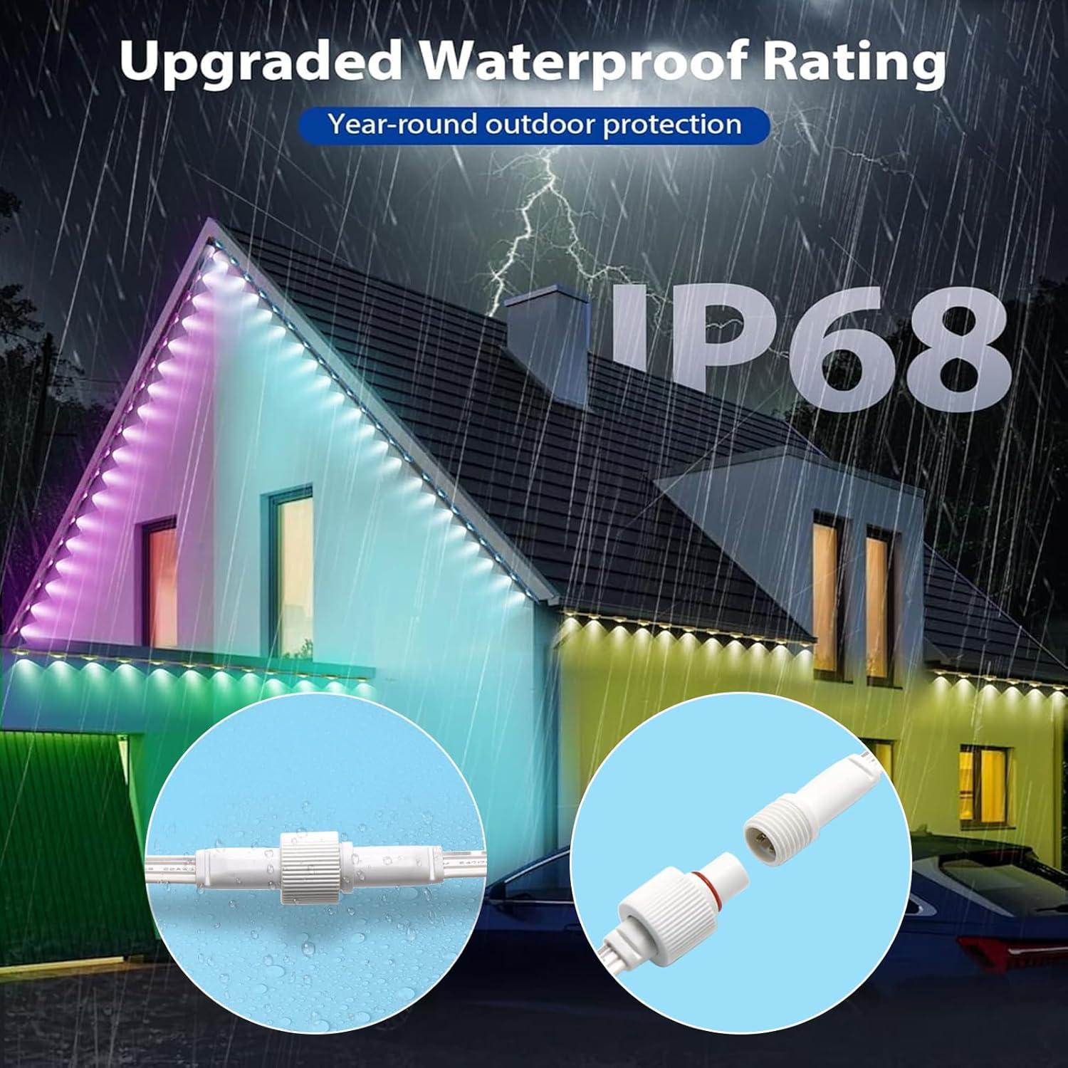 Conector Y 3 Pines IP68 EZLights para Luces Govee V1