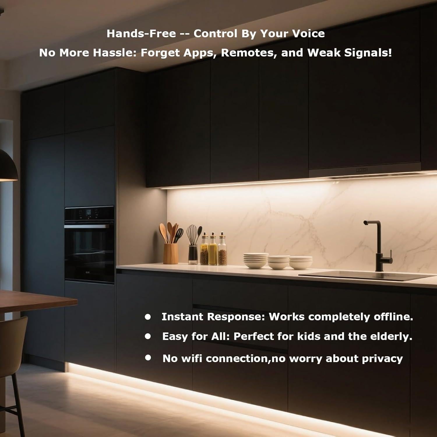 Tira de luces LED inteligentes BEMAKER 2700K-5000K USB