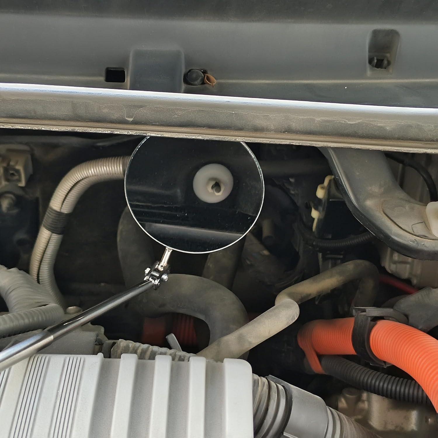 Espejo de Inspección Telescópico Enbar 85mm 360° Rotación