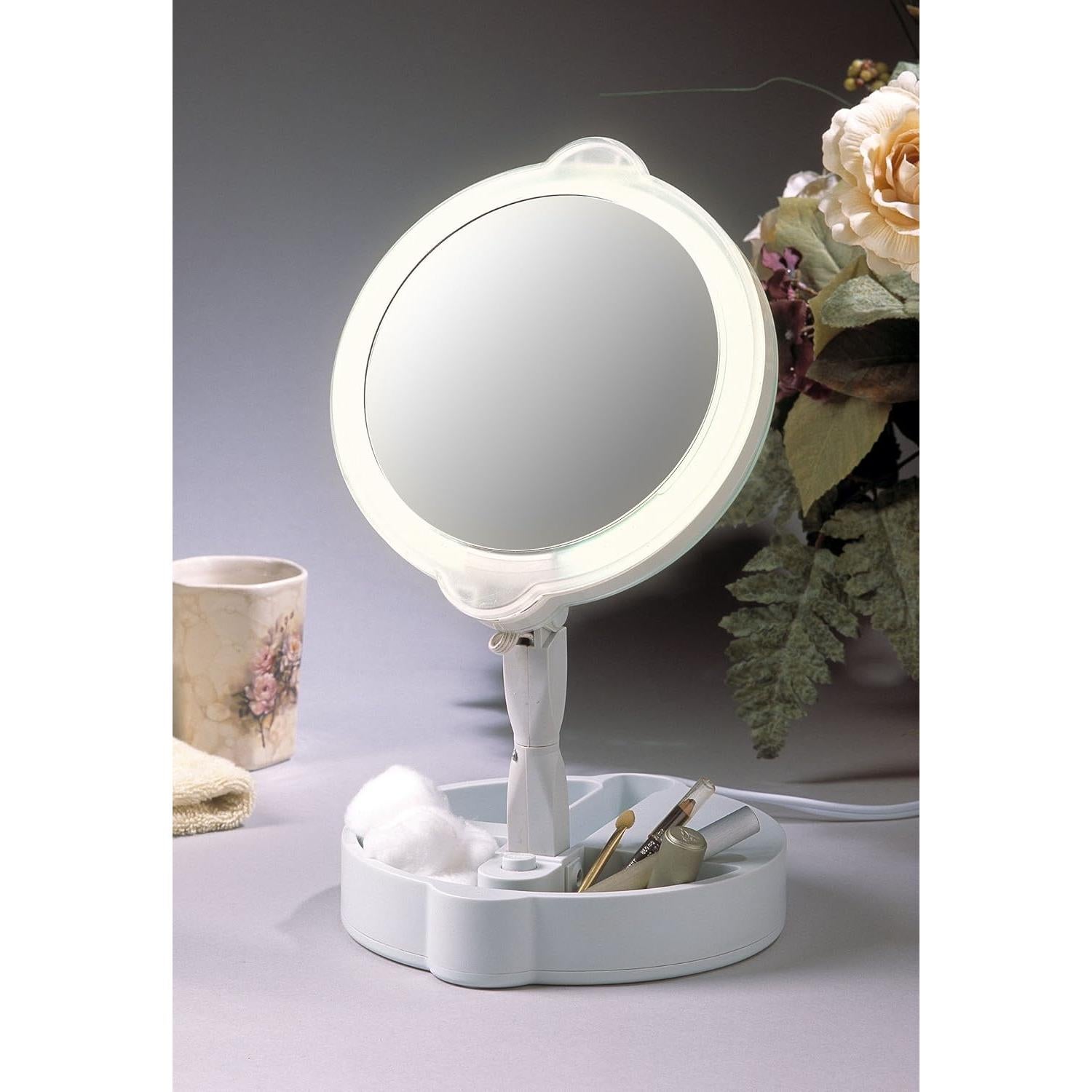 Espejo de Tocador Floxite 9x Magnificación Luz Diurna