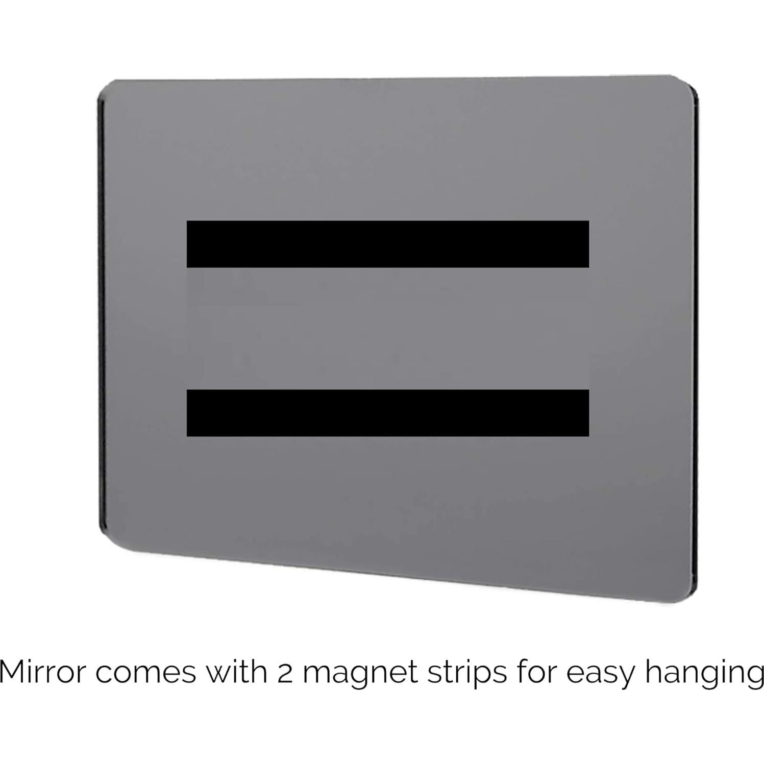 Espejo Acrílico Portátil Marketing Holders 20x25 cm con Imán