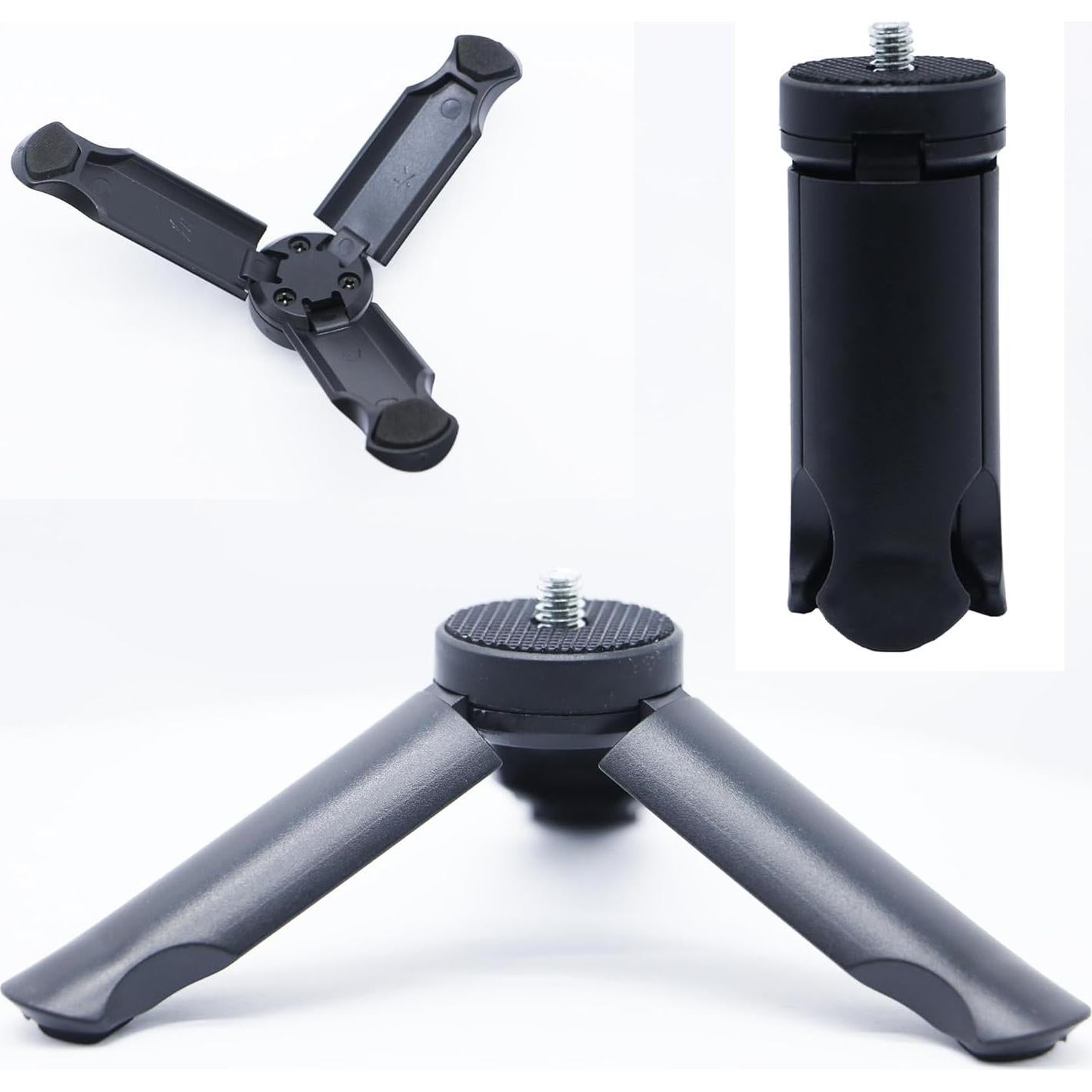 Trípode de Mesa PCTC para GoPro Hero 13 y DJI Osmo Pocket 3