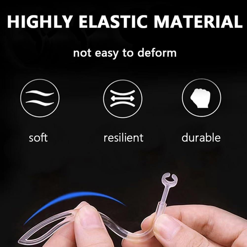 Ganchos para Oídos YINVA 2 Pares Ajustables para AirPods