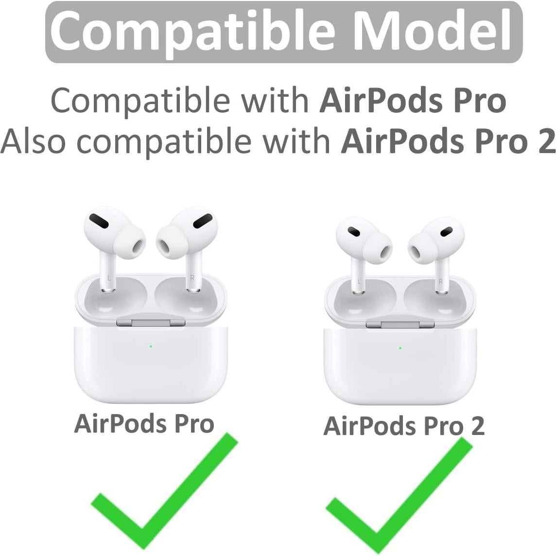 3 Pares de Puntas de Silicona IiEXCEL para AirPods Pro - P/M/G