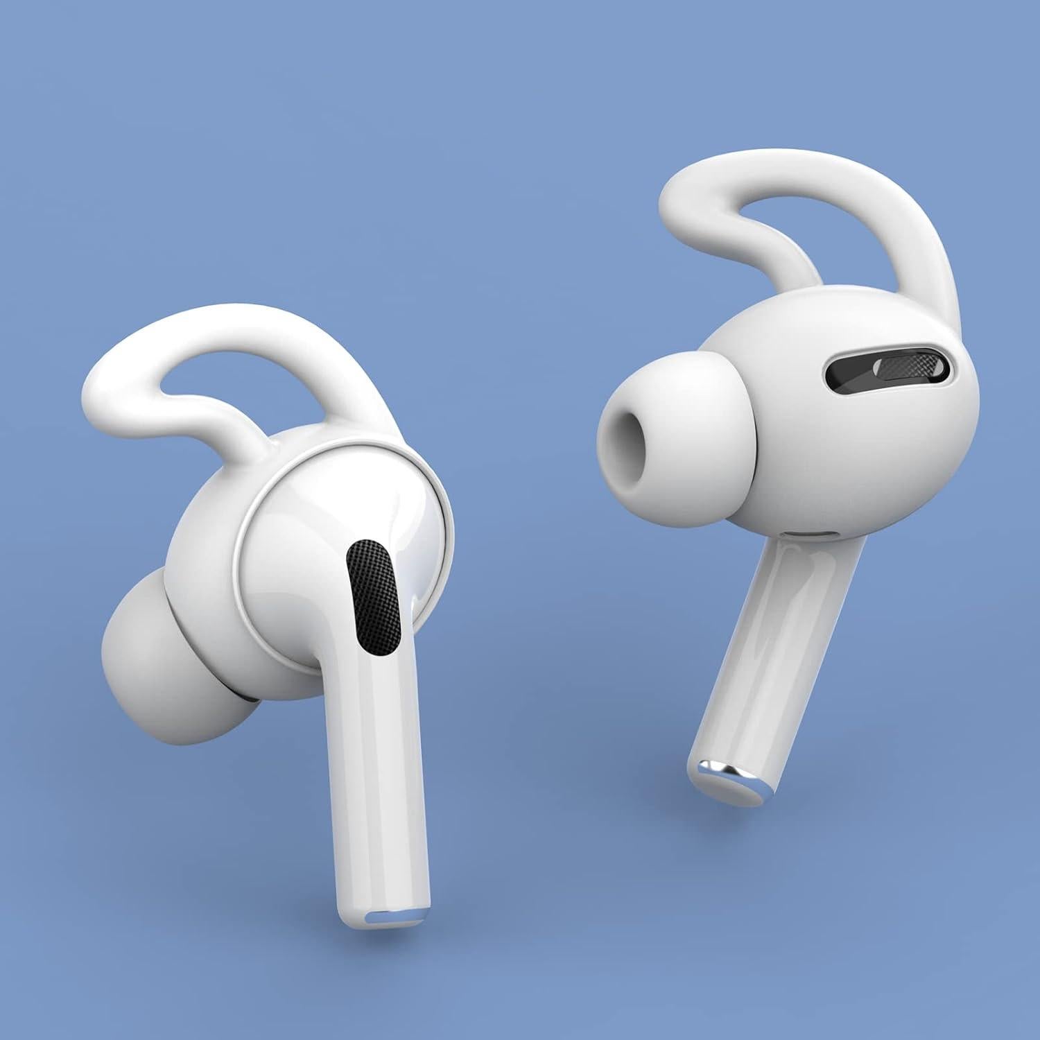 6 Pares de Tapas de Silicona para AirPods Pro + Funda