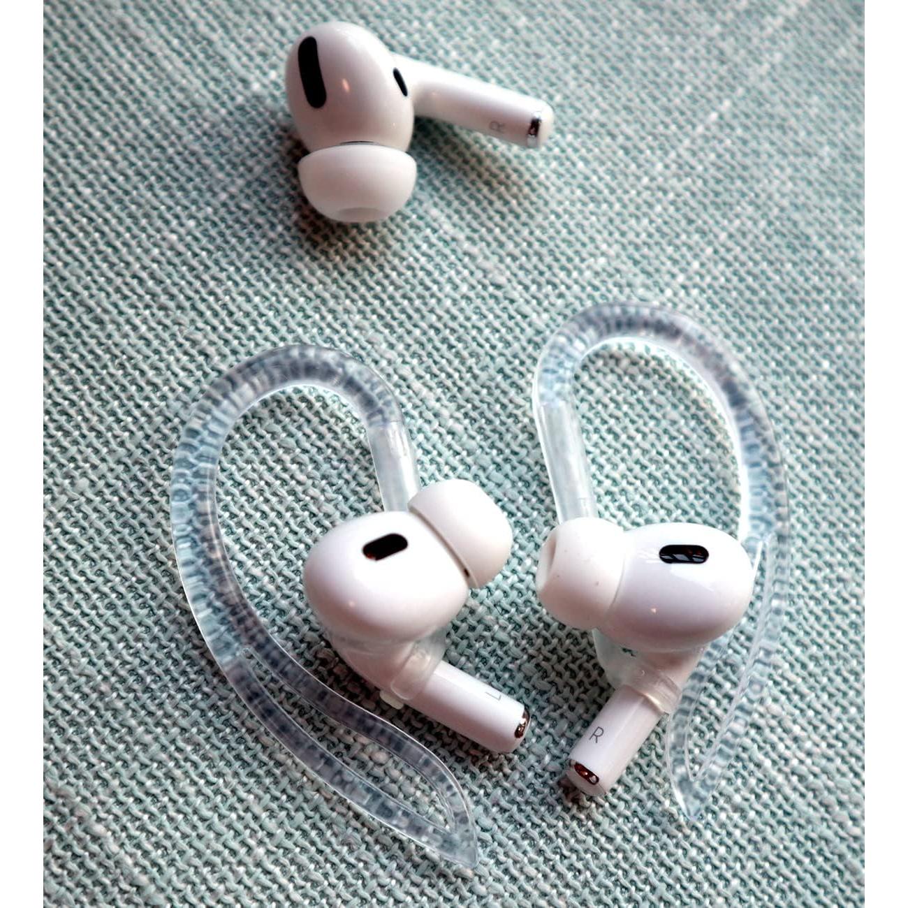 Ganchos de oído ajustables A-Focus para AirPods 4 y Pro 2