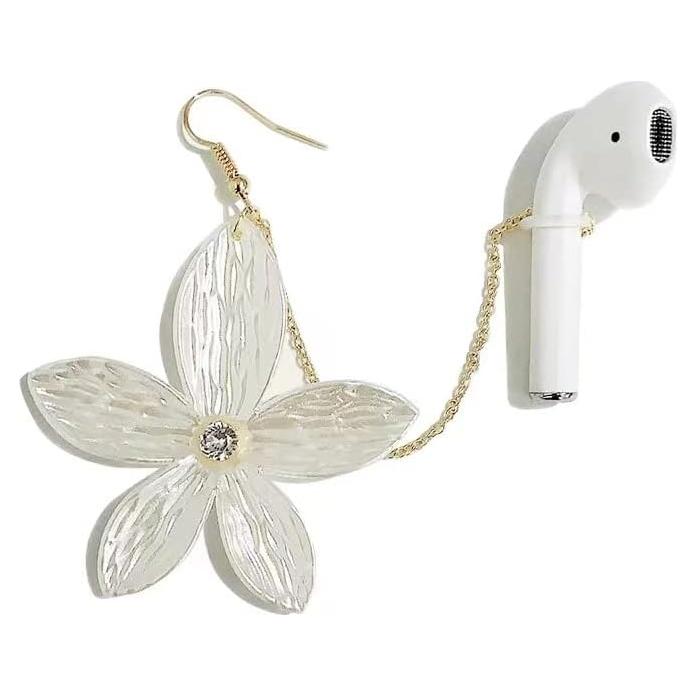 Soporte Anticaído para Auriculares Bluetooth 2 Piezas Flor