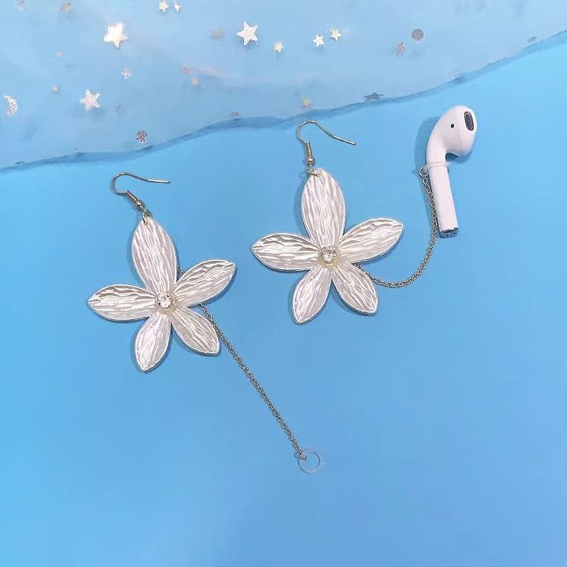 Soporte Anticaído para Auriculares Bluetooth 2 Piezas Flor