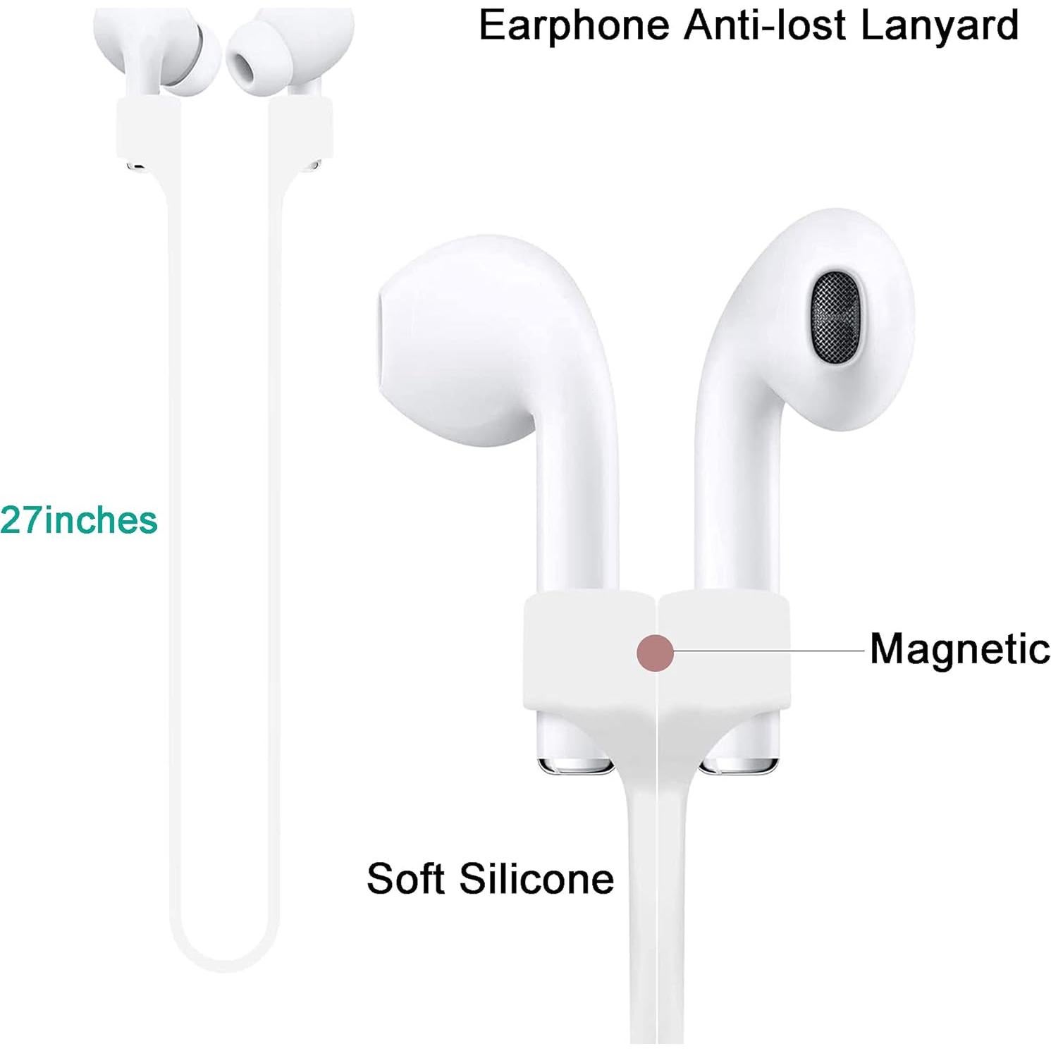 Cordón Antipérdida Magnético MULTAICH para AirPods Colorido