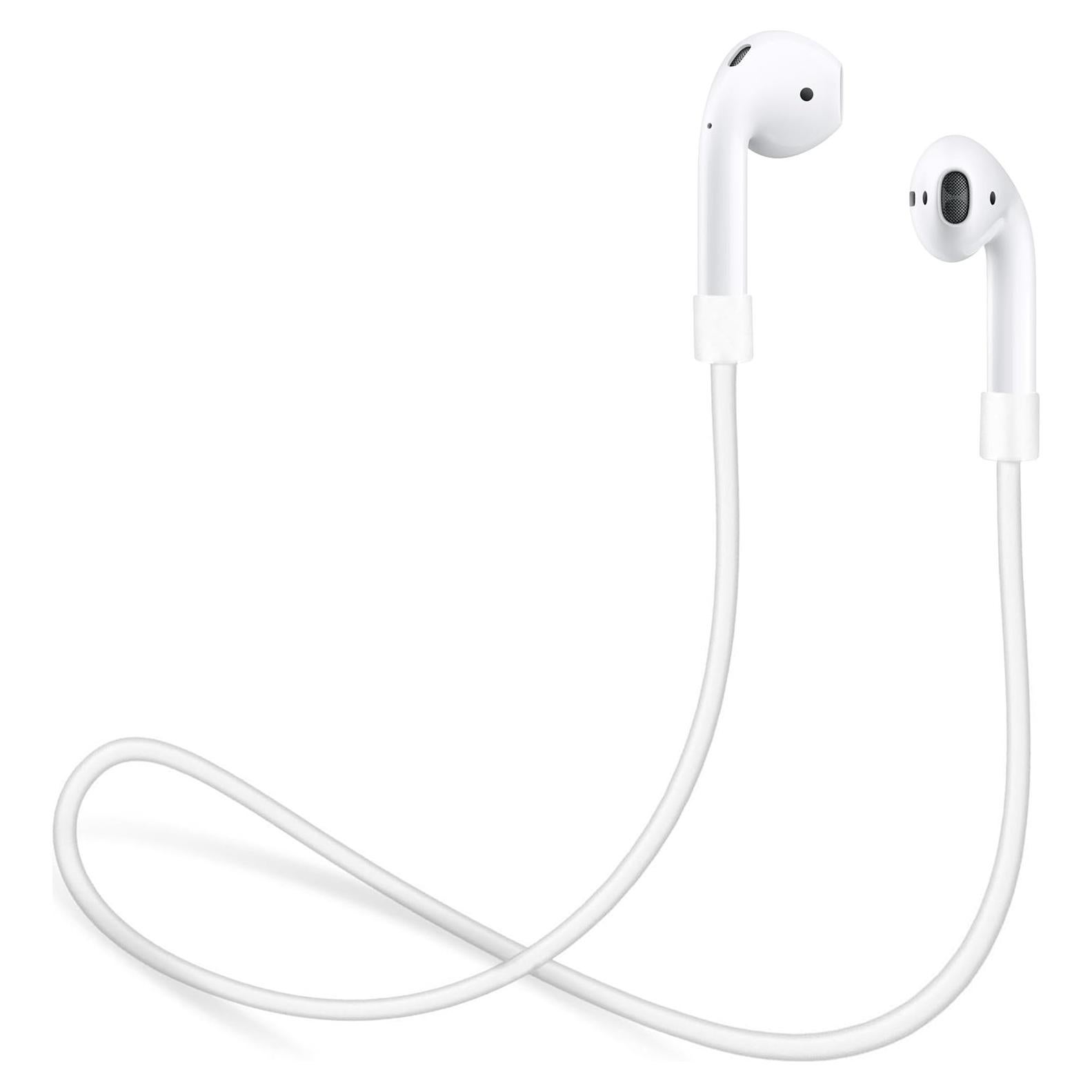 Correa de Silicona para Apple AirPods innoGadgets 55 cm Blanca