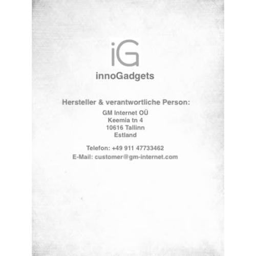 Correa de Silicona para Apple AirPods innoGadgets 55 cm Blanca