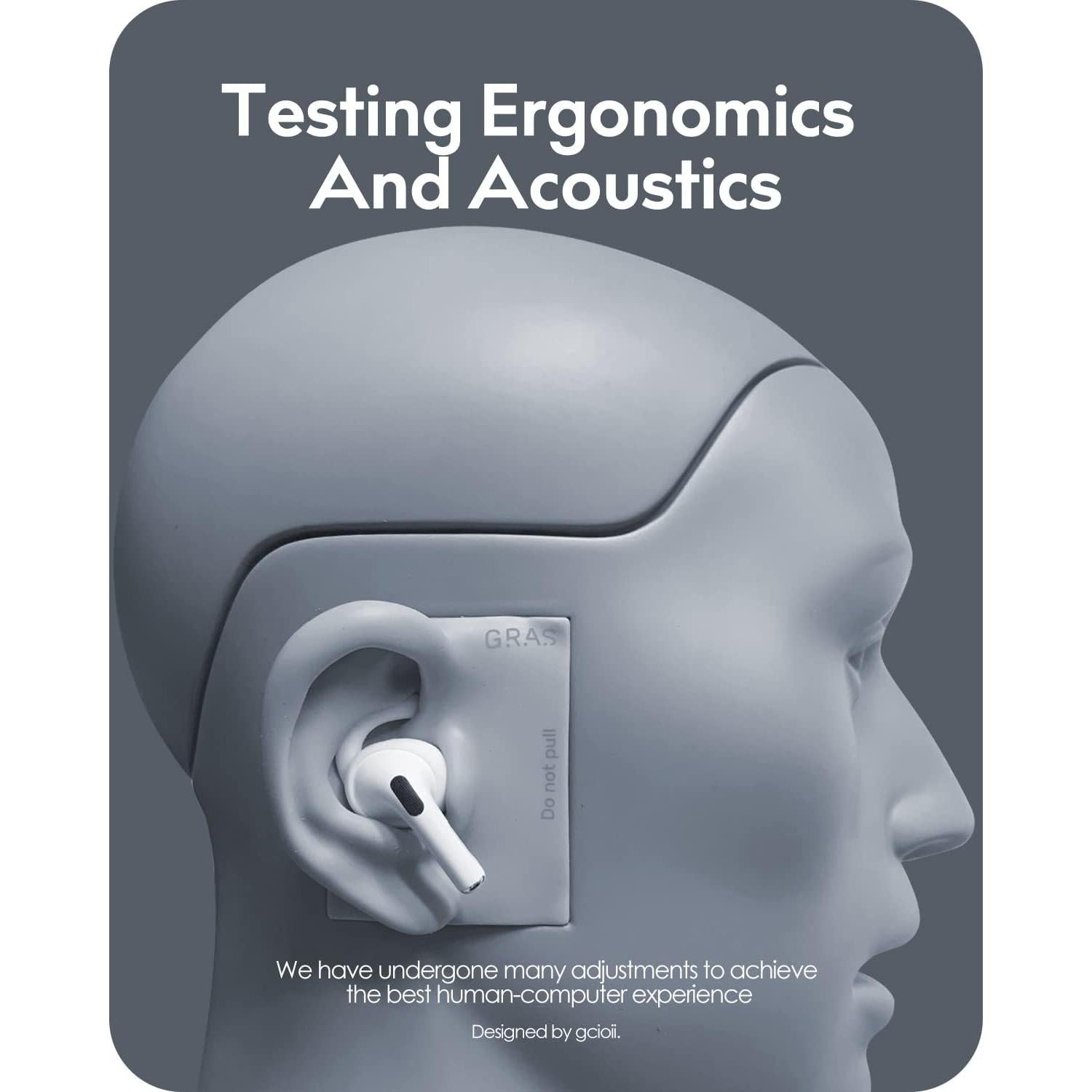 Gcioii Ganchos Antideslizantes para AirPods Pro 2 - 3 Pares