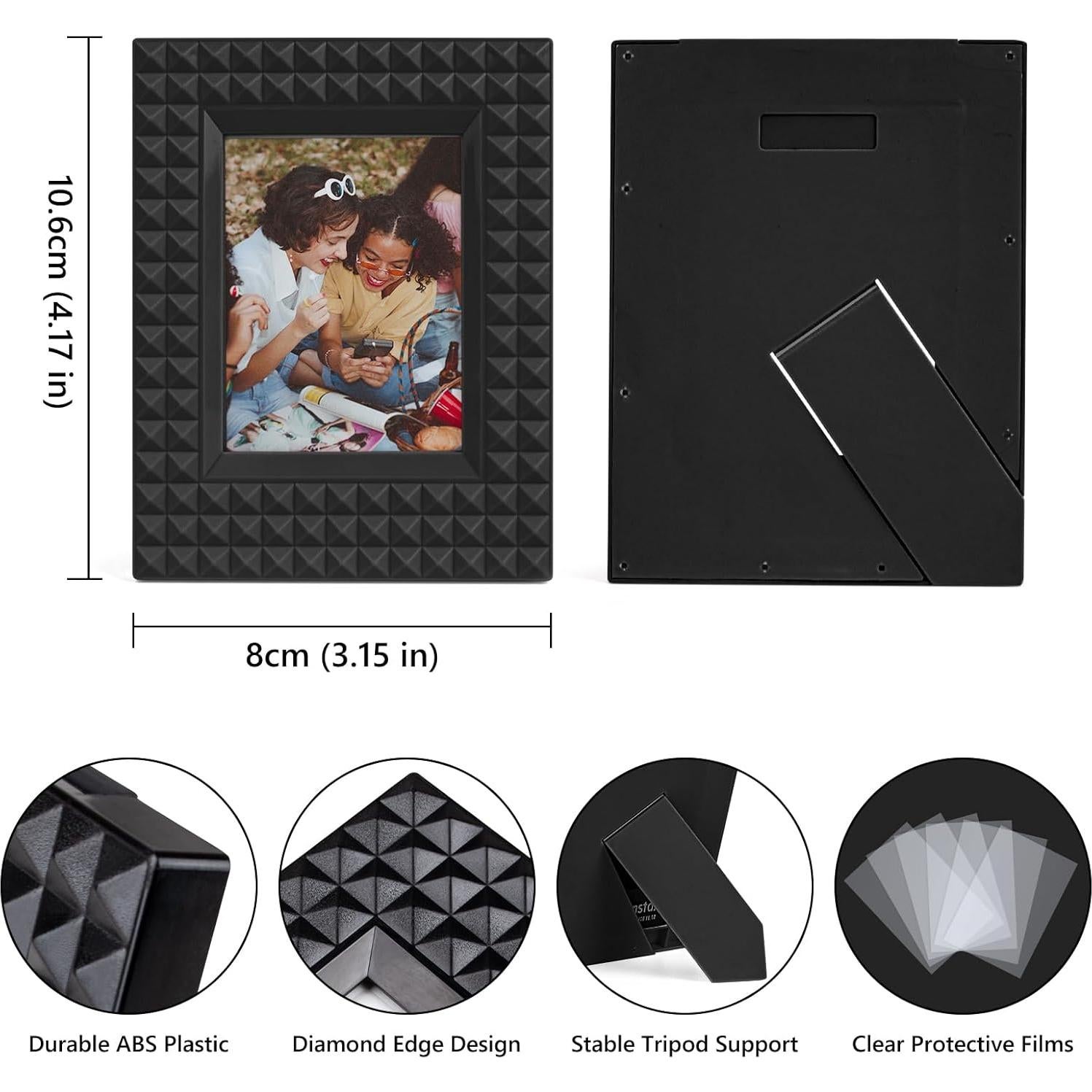 Set de 6 Marcos de Fotos Mini 2x3 HIYQIN para Instax