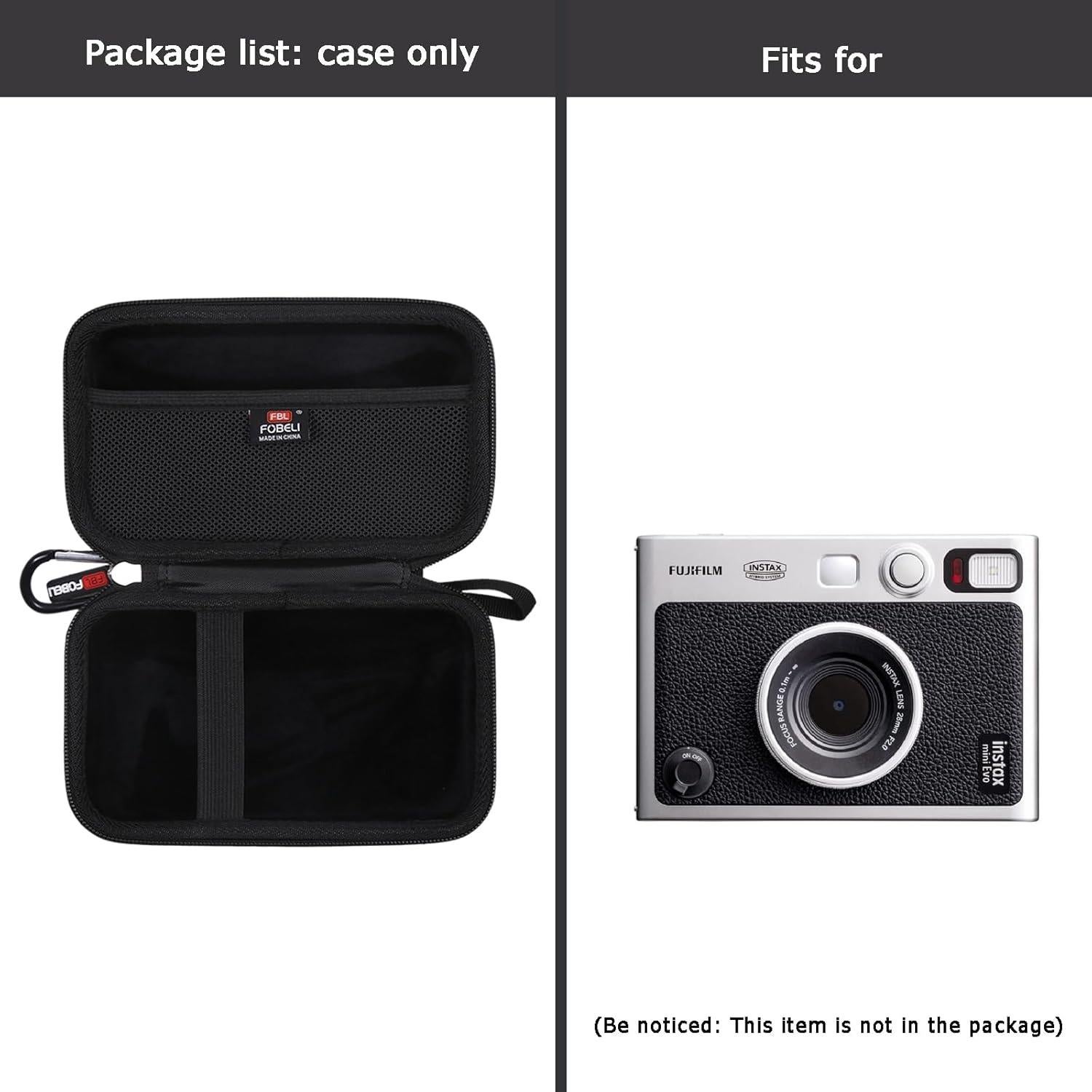 Funda Dura de Transporte FBLFOBELI para Fujifilm Instax Mini EVO