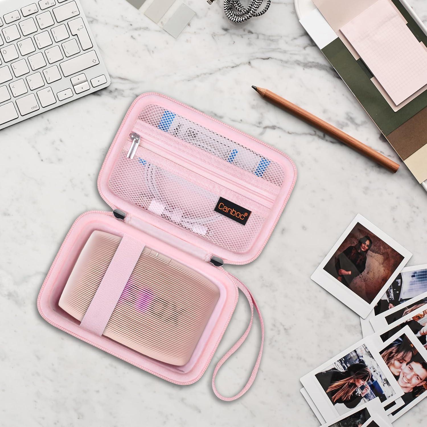 Funda Canboc Rosa para Impresora Fujifilm Instax Mini Link 3