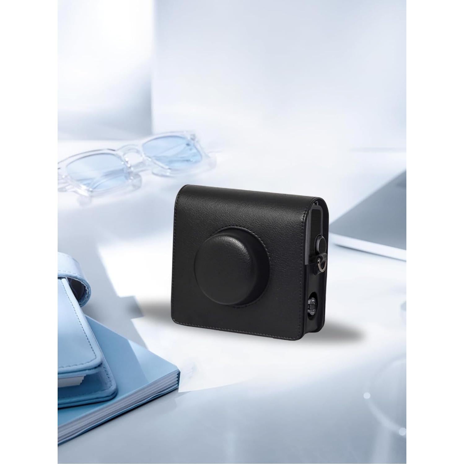 Bolsa Protectora de Cuero PU para Fujifilm Instax Wide Evo