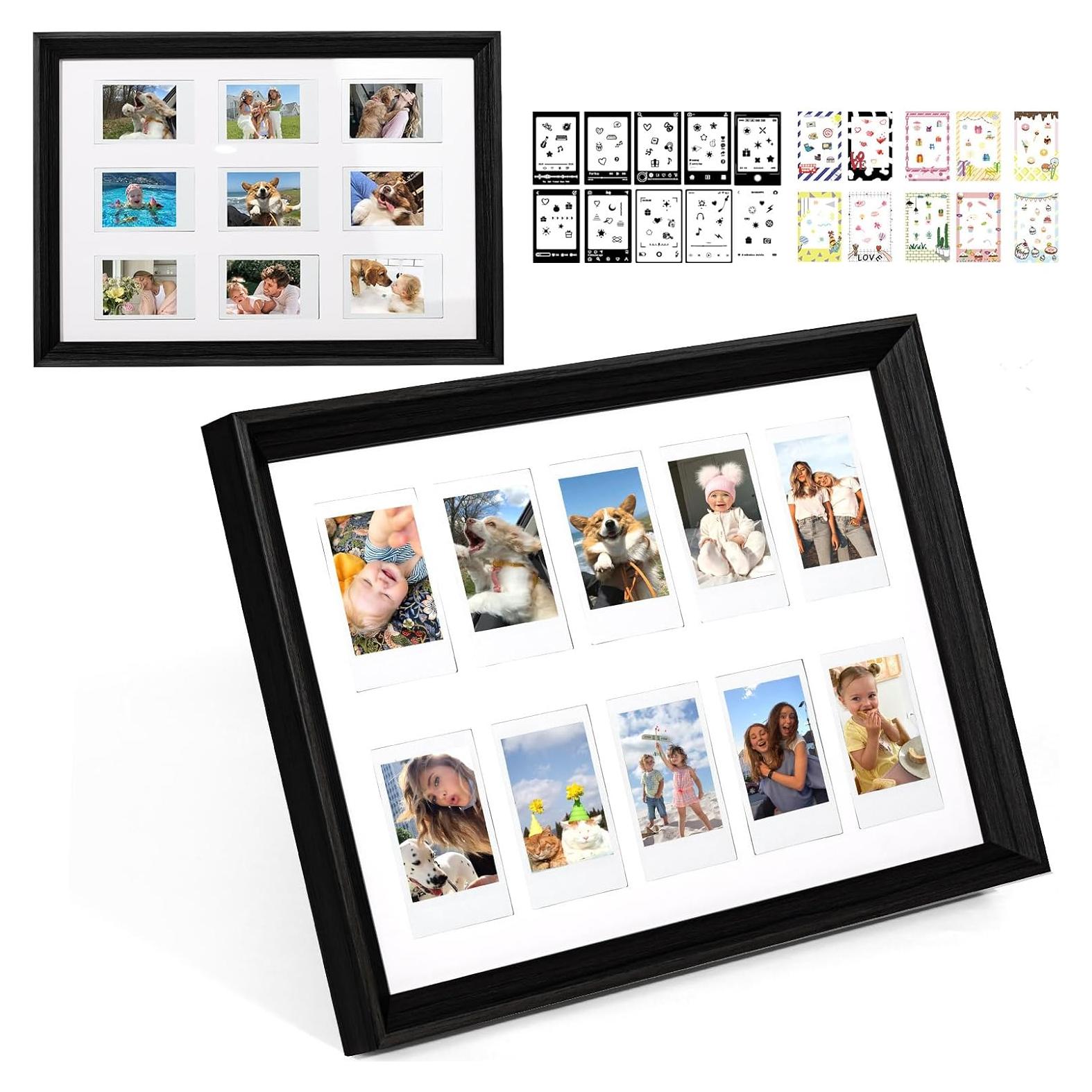 Marco de Foto Mini WOGOZAN de Madera para Instax Mini 10 Piezas