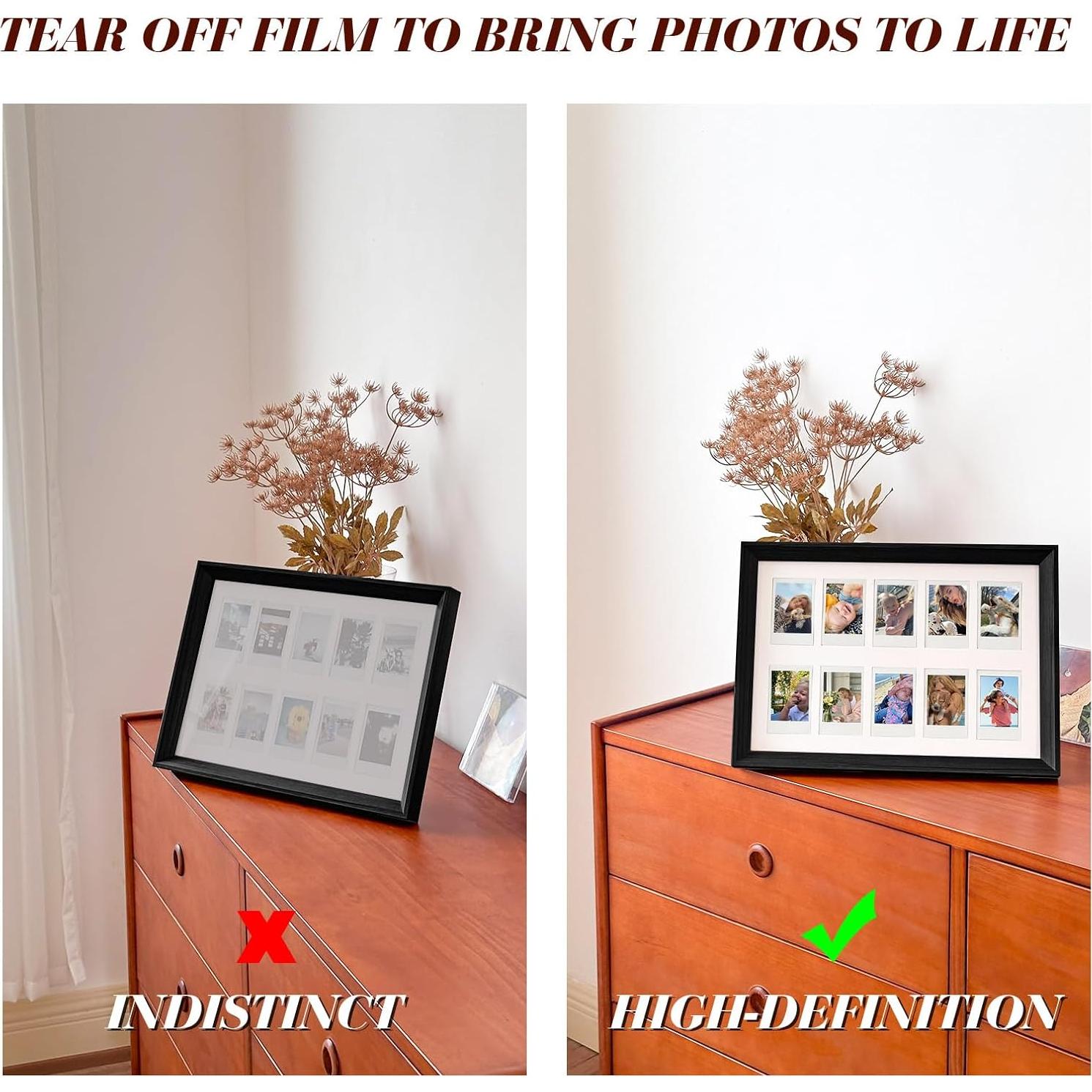 Marco de Foto Mini WOGOZAN de Madera para Instax Mini 10 Piezas