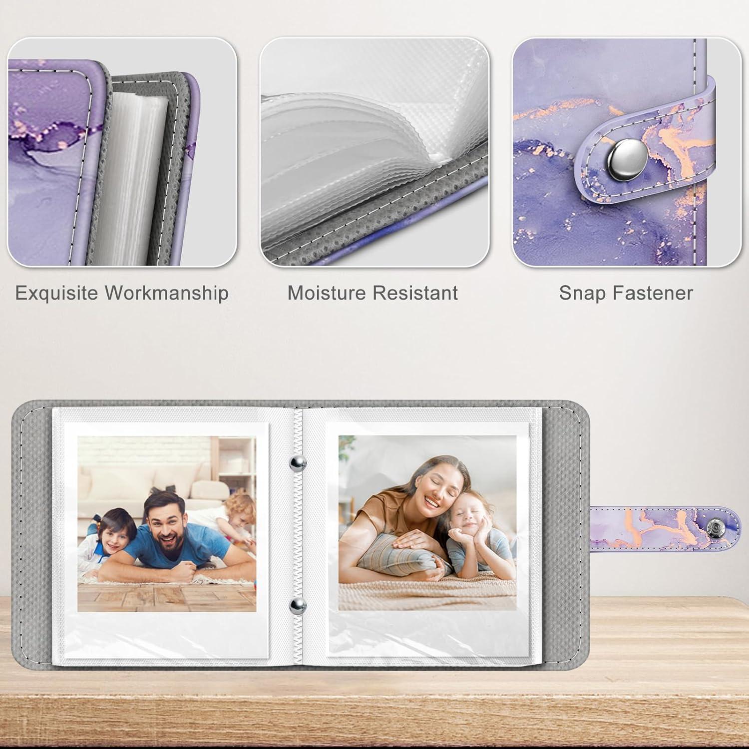 Álbum de fotos Fintie para Polaroid y Fujifilm - 52 bolsillos