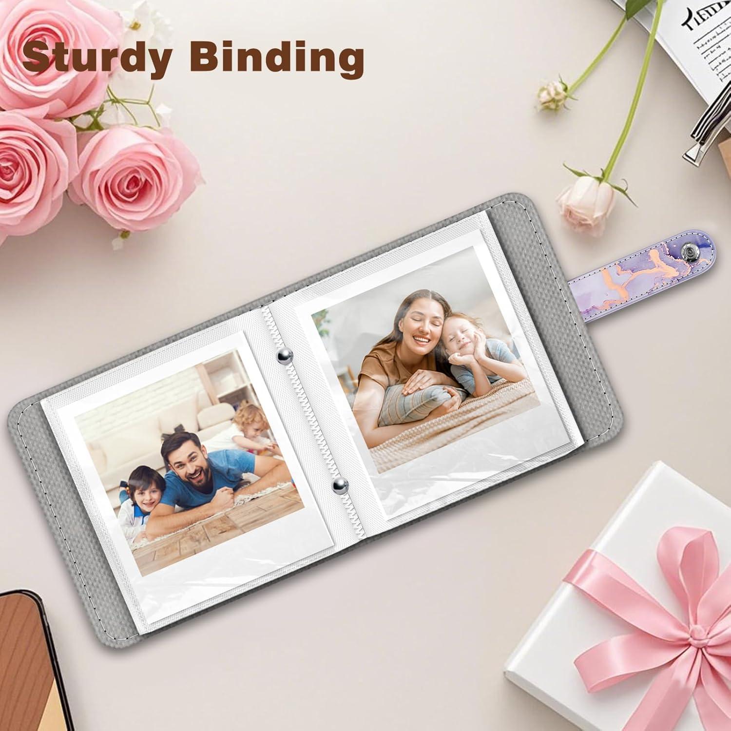 Álbum de fotos Fintie para Polaroid y Fujifilm - 52 bolsillos