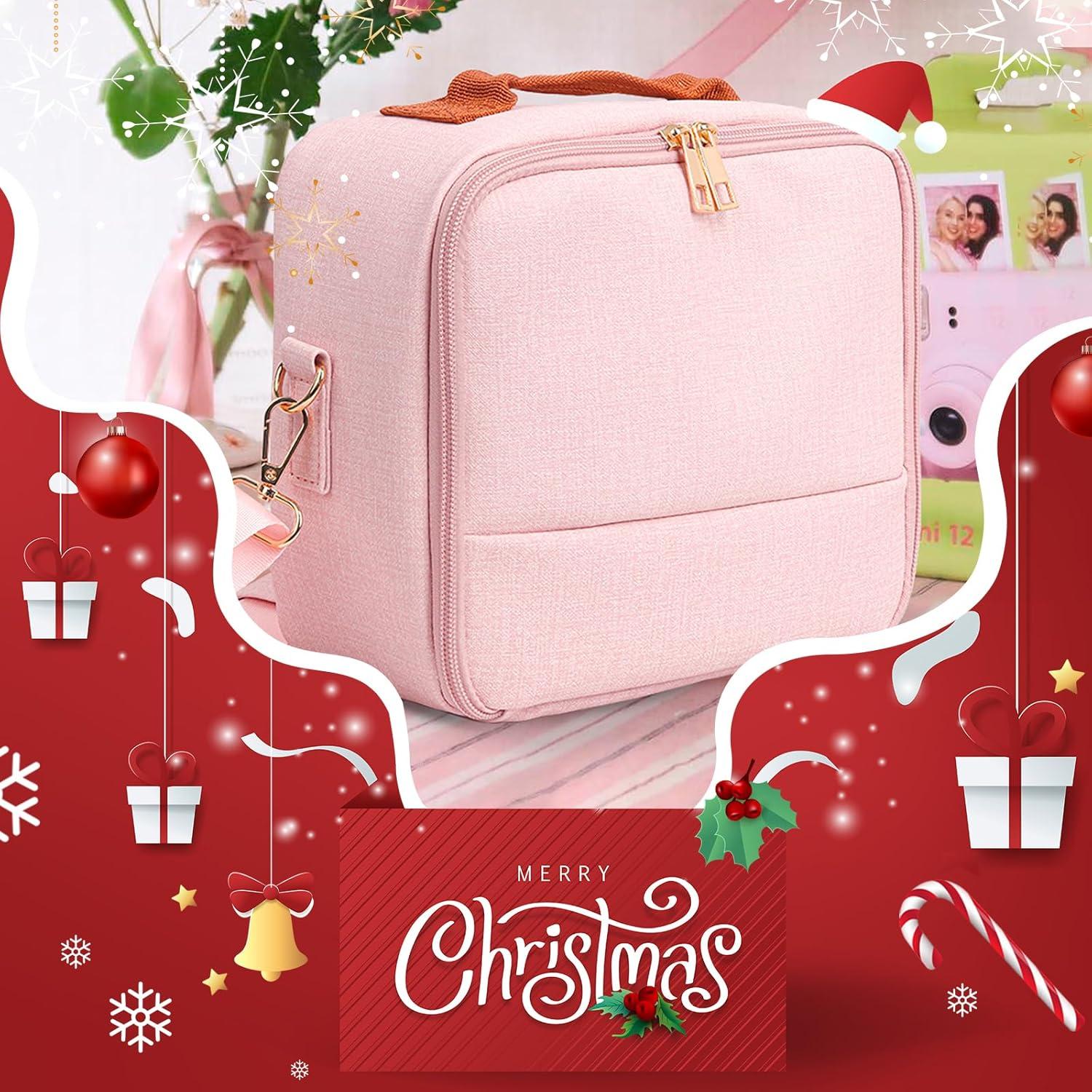 Bolsa Protectora WOGOZAN para Fujifilm Instax Mini Rosa