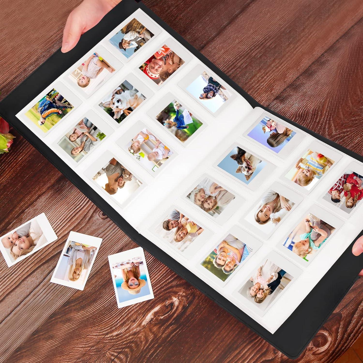 Álbum de Fotos Mini Ruibytree 640 Bolsillos Negro