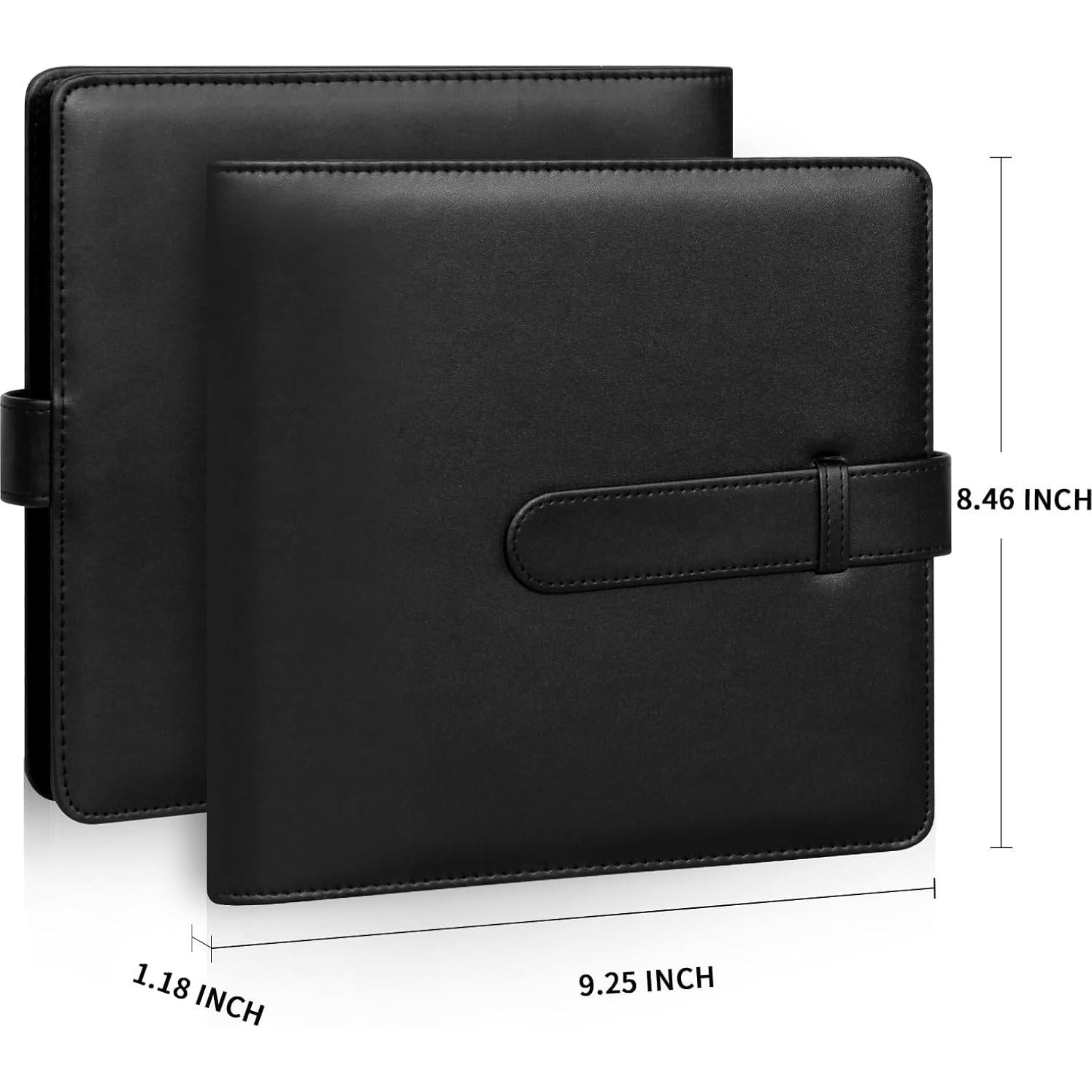 Álbum de Fotos 360 Bolsillos Ruibytree Negro para Instax Mini