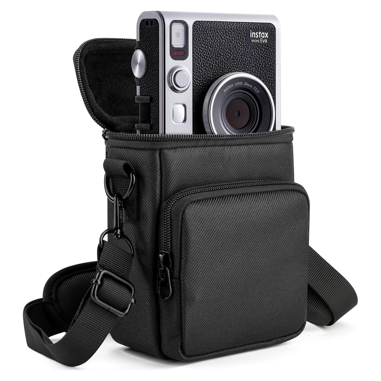 Funda de viaje para cámara Fujifilm Instax Mini EVO - Negra
