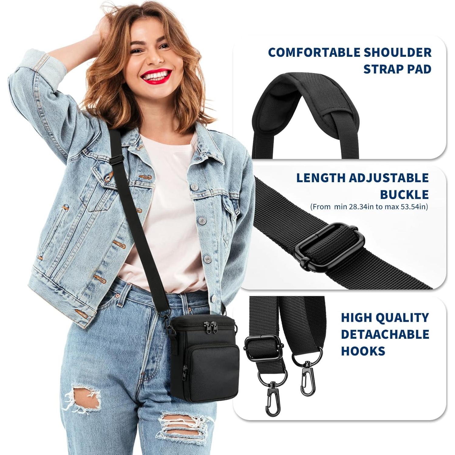 Funda de viaje para cámara Fujifilm Instax Mini EVO - Negra