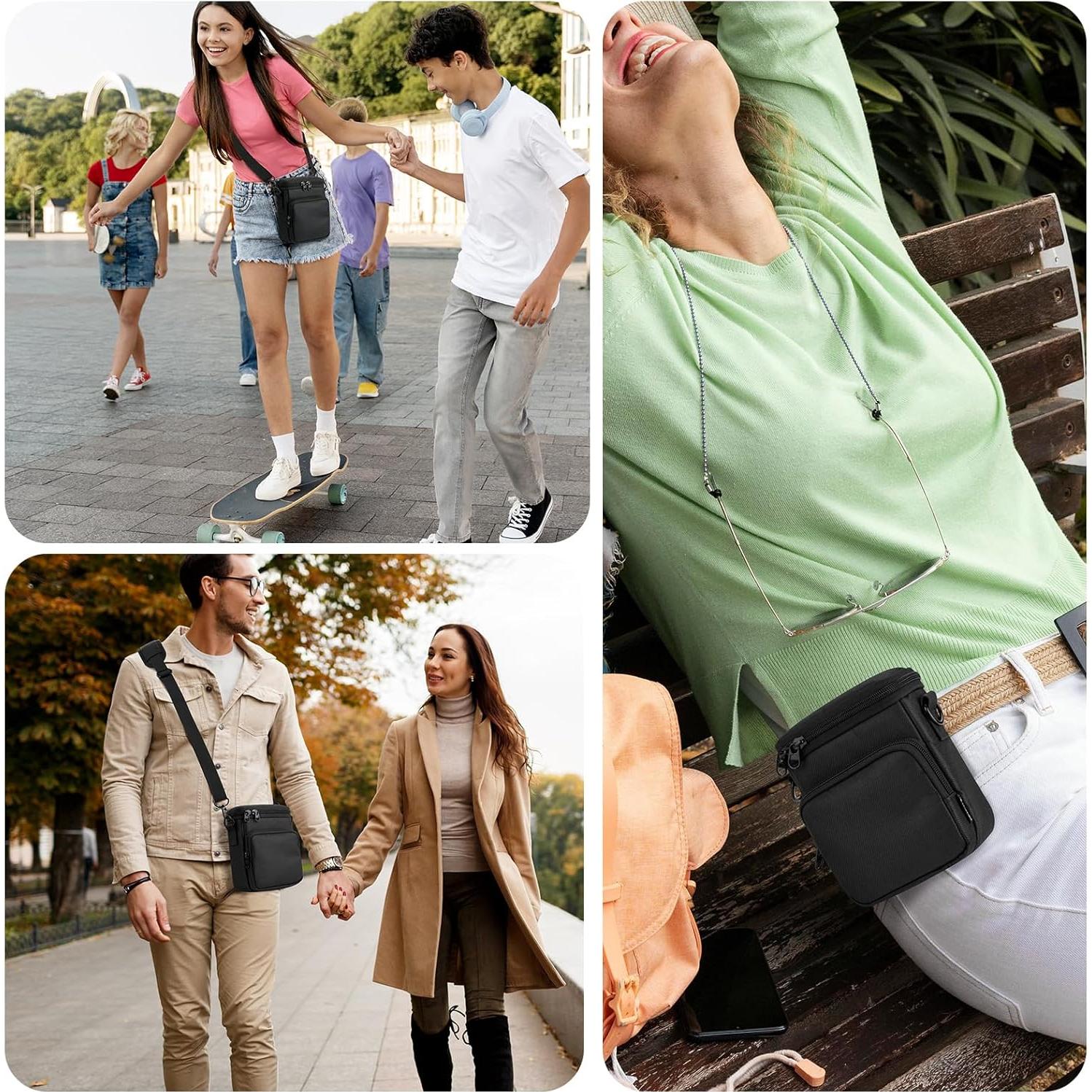 Funda de viaje para cámara Fujifilm Instax Mini EVO - Negra