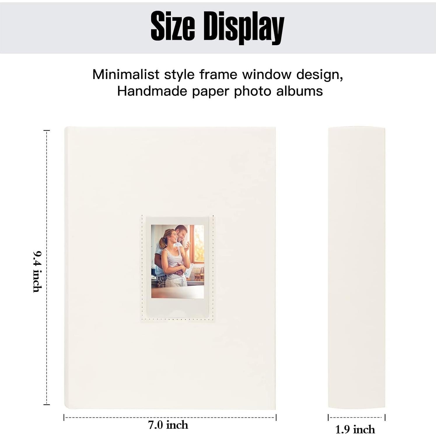 Álbum de Fotos Mini Veicevol 128 Bolsillos Blanco