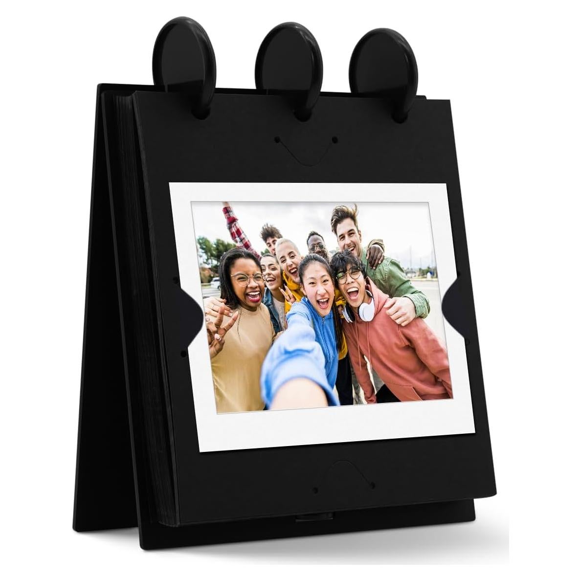 Álbum de fotos Kivsty para película instantánea 3x4 Negro