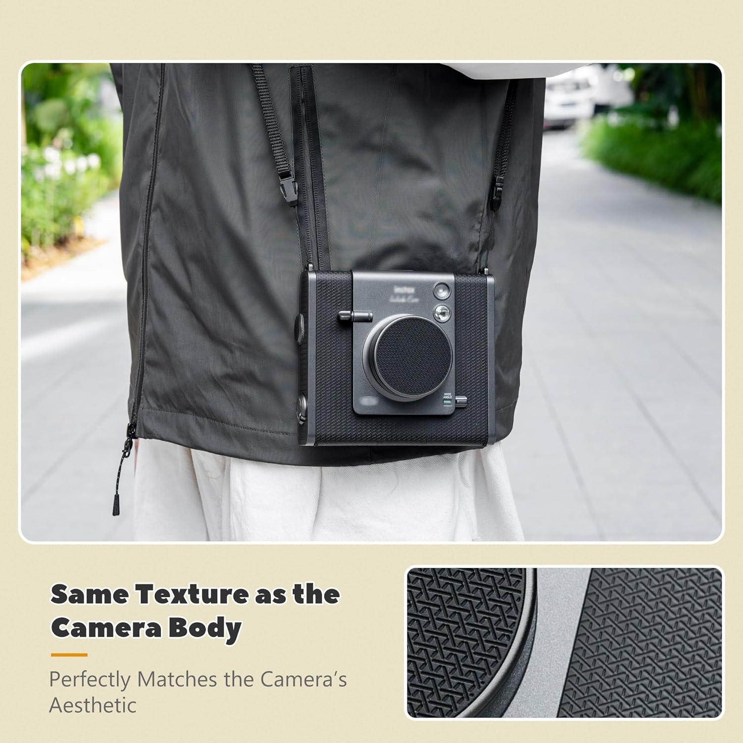 Cubierta de lente JJC para Fujifilm Instax Wide Evo - Aluminio