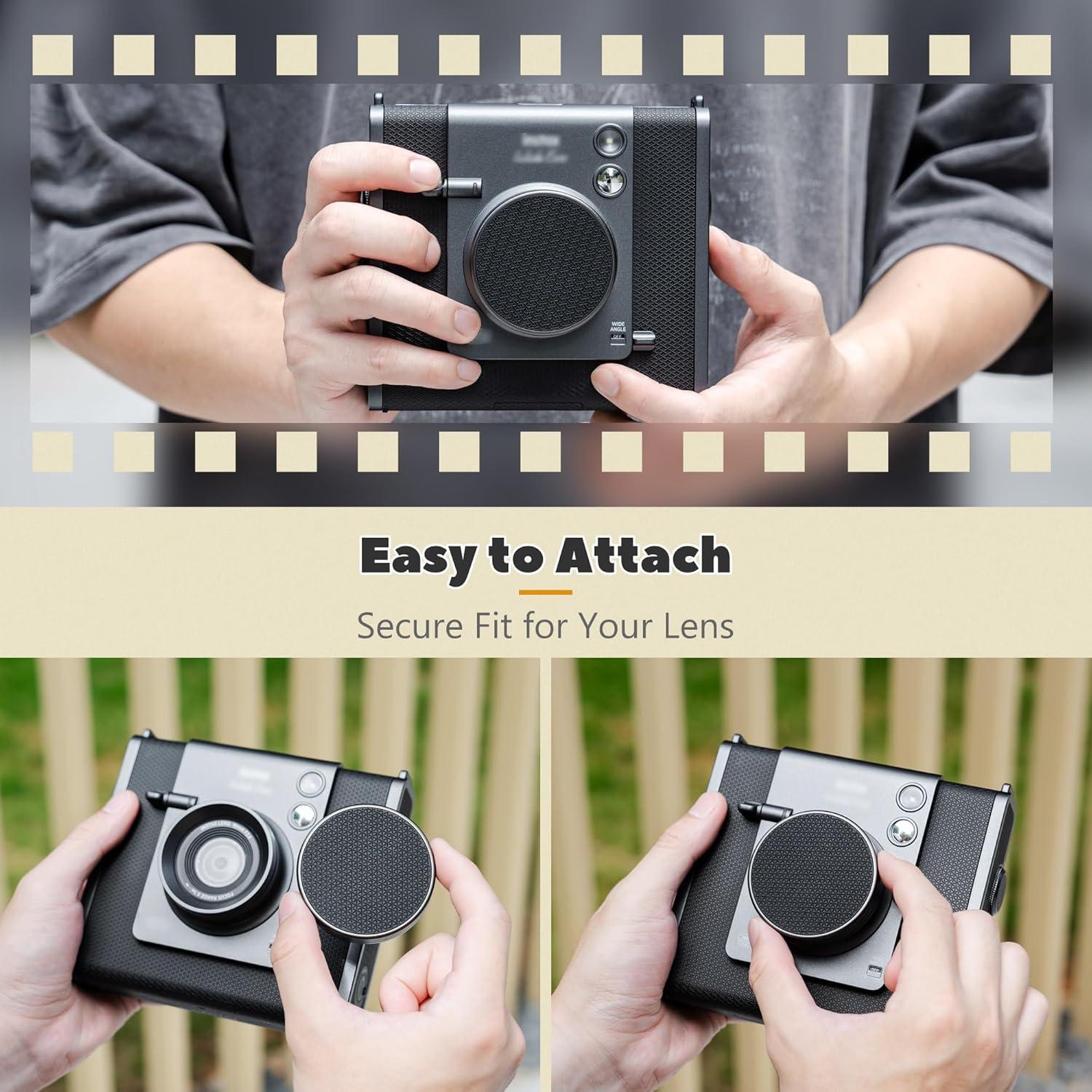 Cubierta de lente JJC para Fujifilm Instax Wide Evo - Aluminio