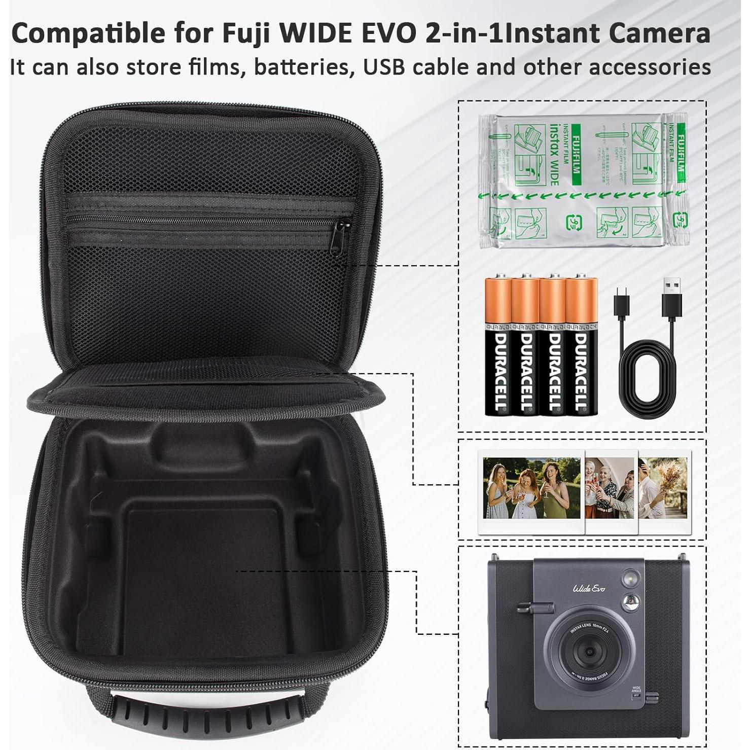 Funda Protectora MUZIRI KINOKOO para Cámara Instax WIDE EVO