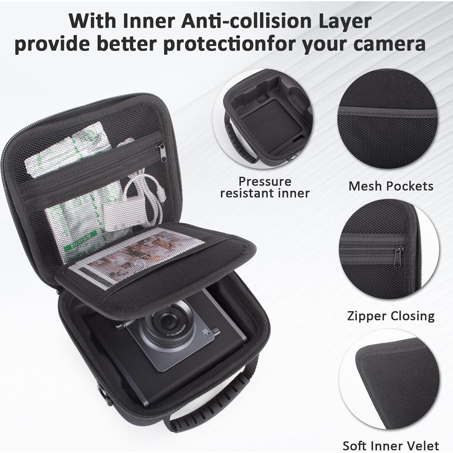 Funda Protectora MUZIRI KINOKOO para Cámara Instax WIDE EVO