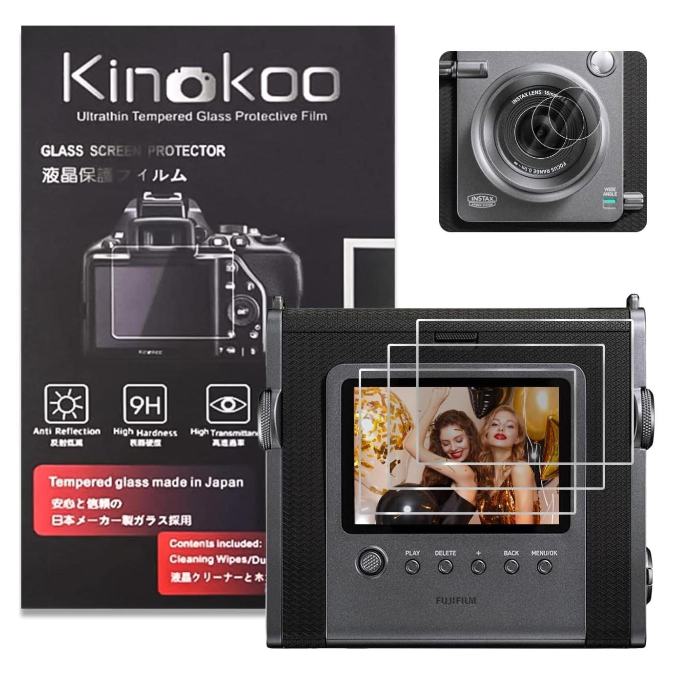 Protector de Pantalla Kinokoo para Cámara Fuji Instax WIDE EVO 0.25mm 9H