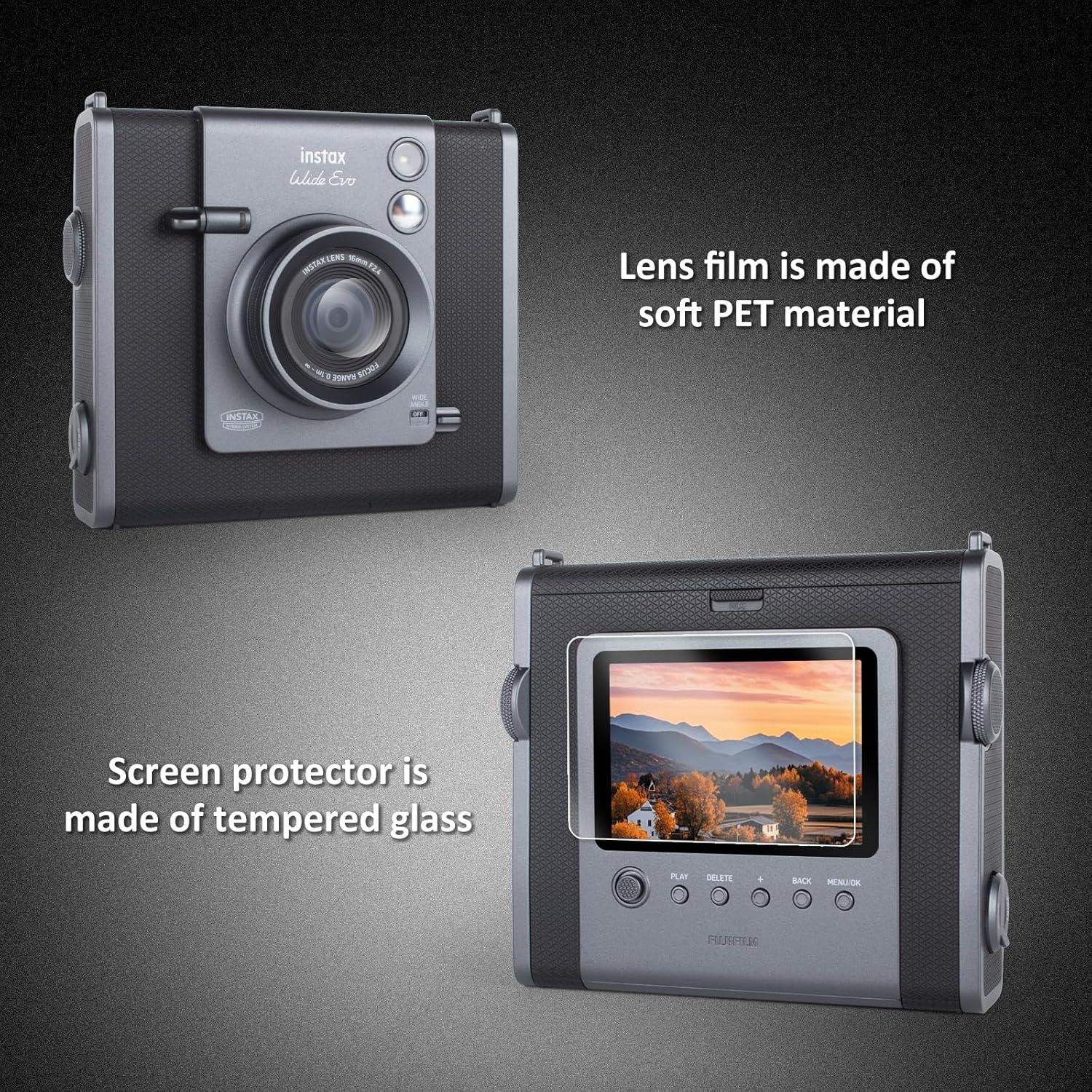Protector de Pantalla Kinokoo para Cámara Fuji Instax WIDE EVO 0.25mm 9H