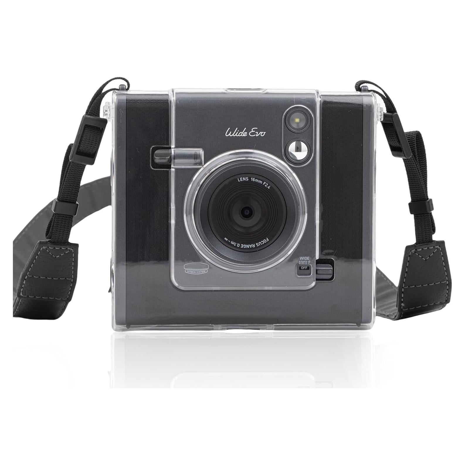 Funda Protectora Transparente Rieibi para Fujifilm Instax Wide Evo