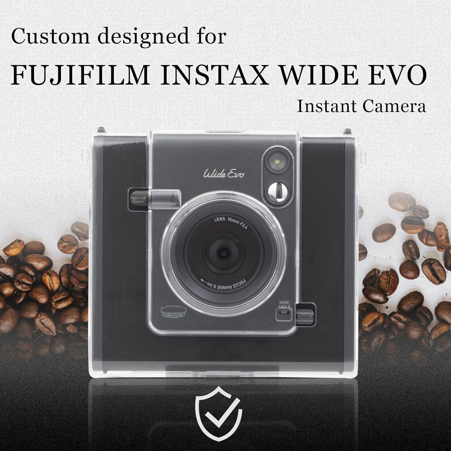 Funda Protectora Transparente Rieibi para Fujifilm Instax Wide Evo