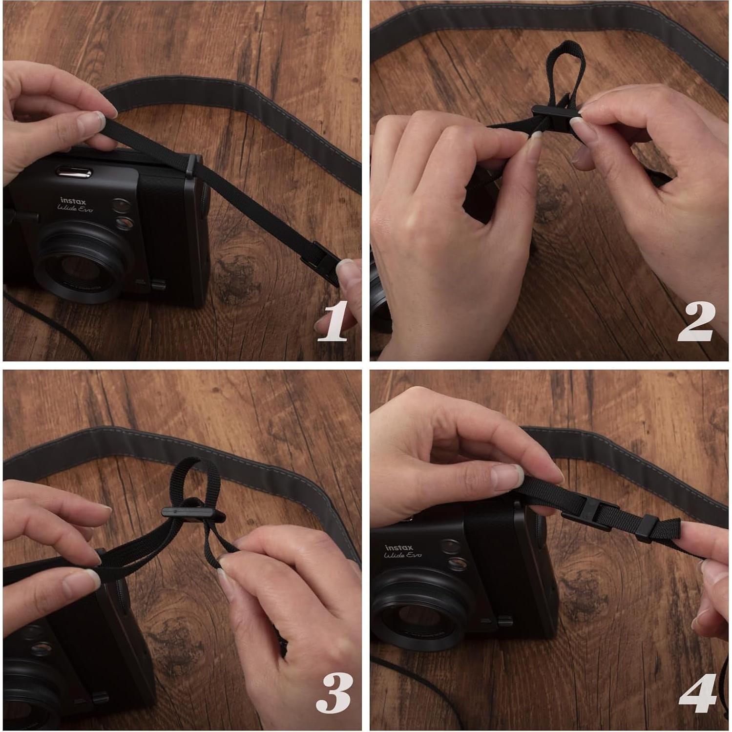 Funda Protectora Transparente Rieibi para Fujifilm Instax Wide Evo