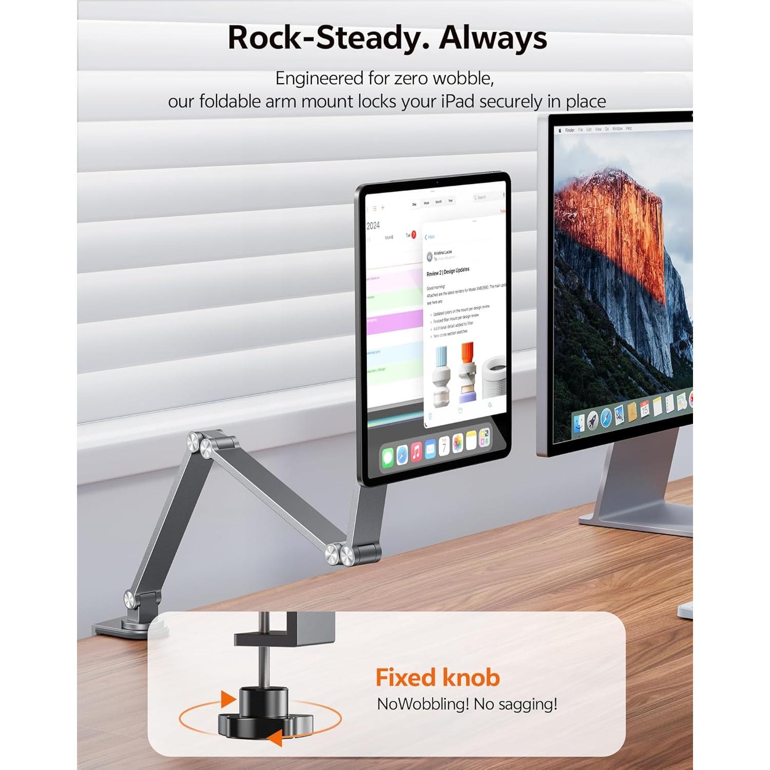 Soporte de Carga Inalámbrica Magnético LULULOOK para iPad Pro 13" M4