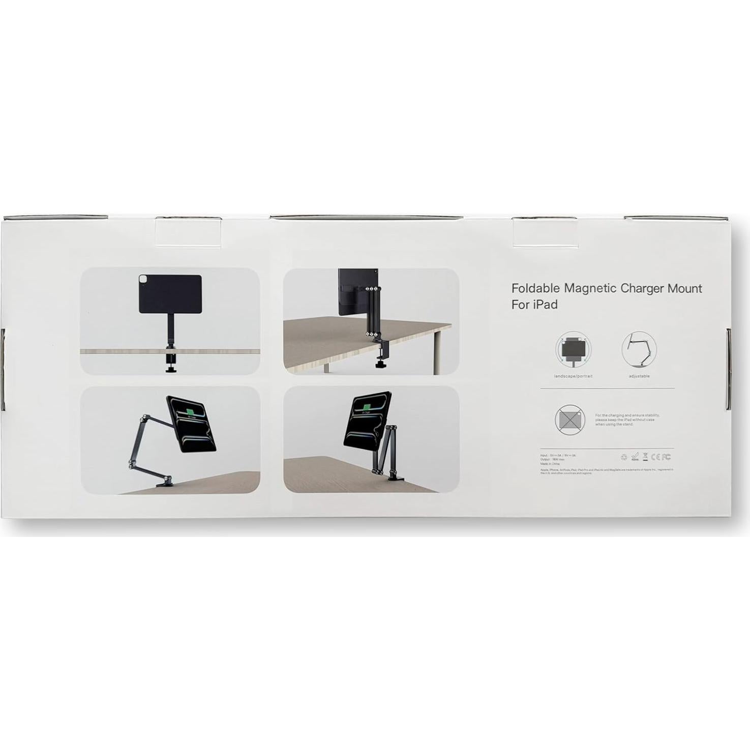 Soporte de Carga Inalámbrica Magnético LULULOOK para iPad Pro 13" M4